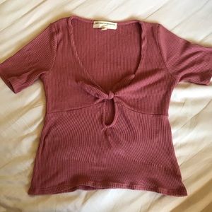 Urban Outfitters Front-Tie Top